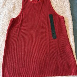 Sleeveless Banana Republic Crossback Tank